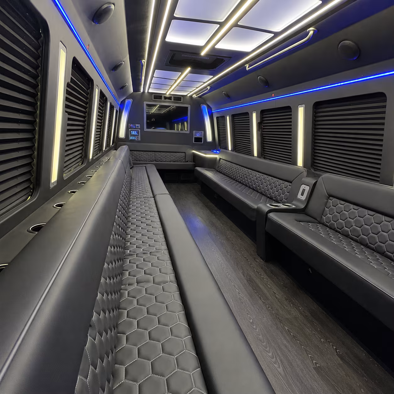 hoover bus rentals